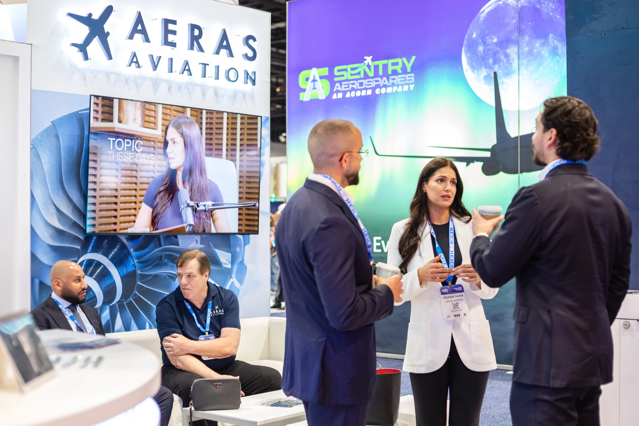 MRO Americas — Aeras Aviation team at booth